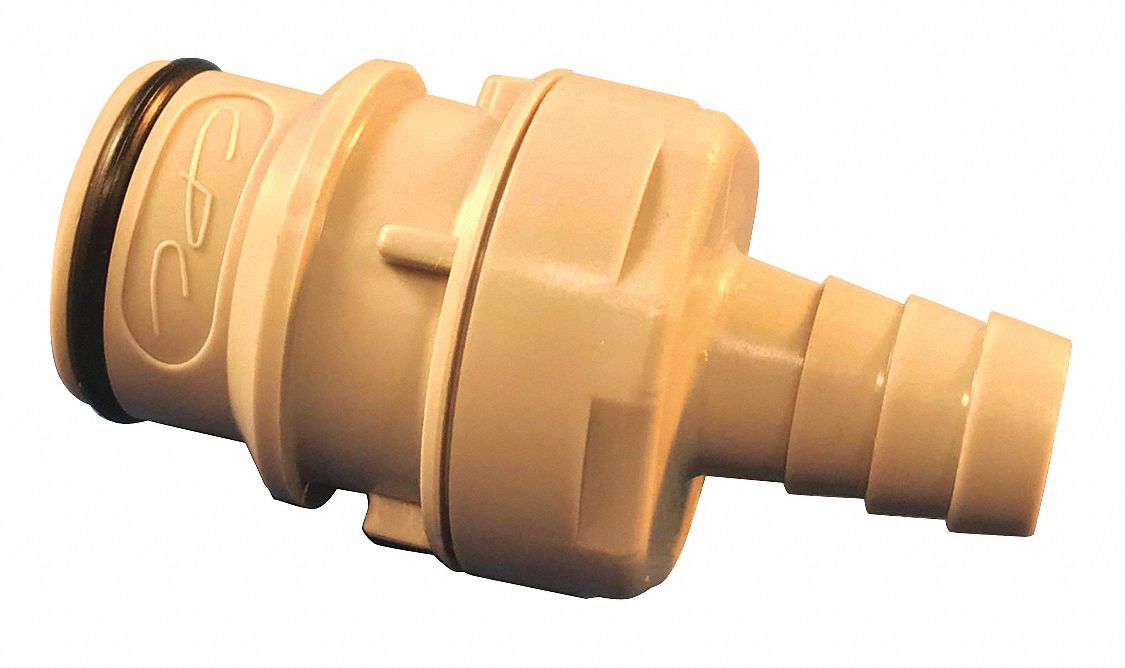 Straight Polypropylene Barbed 5/8 in