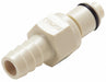 Straight Polypropylene Barbed 3/8 in