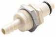 Straight Polypropylene Barbed 1/4 in