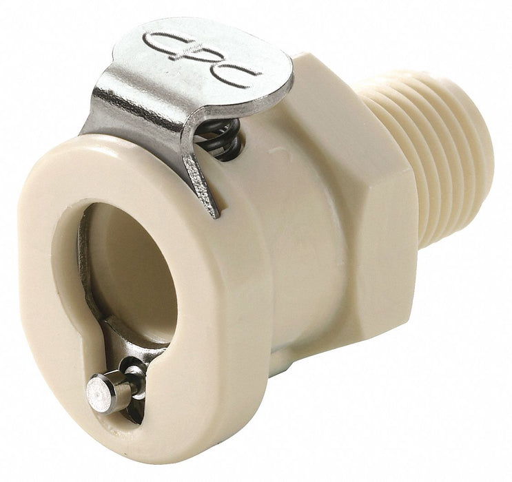 Straight Polypropylene MNPT 1/8 in