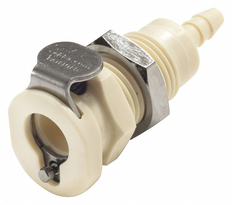 Straight Polypropylene Barbed 1/8 in