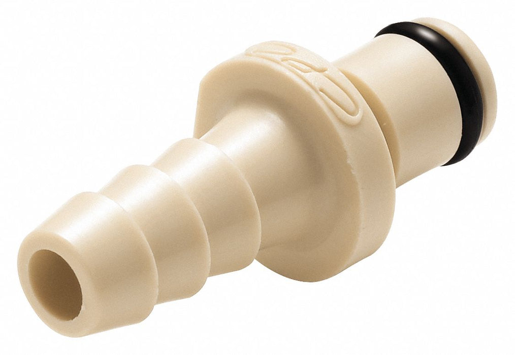 Straight Polypropylene Barbed 1/4 in