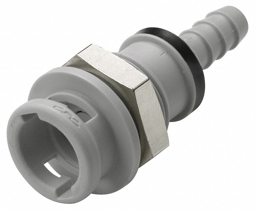 Straight Polypropylene Barbed 1/8 in