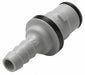 Straight Polypropylene Barbed 1/4 in