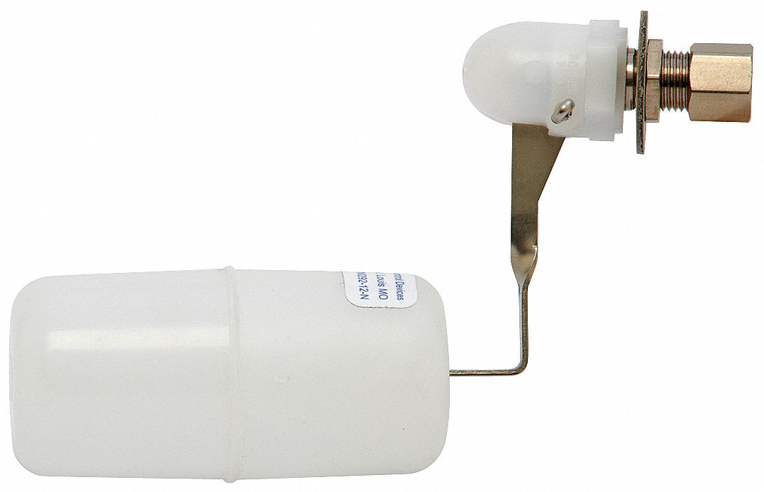 Float Valve 1/4 In SS/Plastic