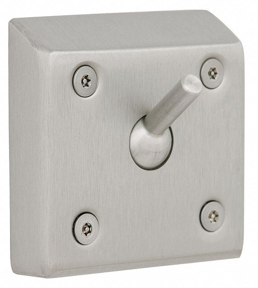 Ligature-Resistant Hook SS Satin 4 in W