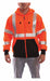 Hi-Vis Hooded Sweatshirt Org/Blk PET L