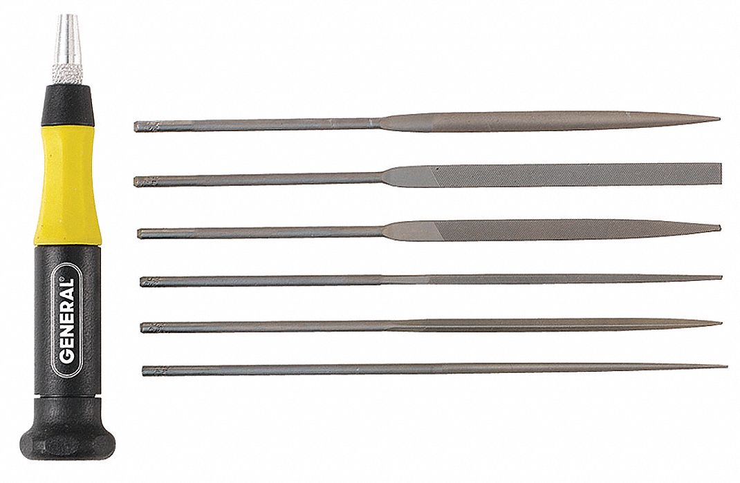 Needle File Set Swiss 6 Pieces