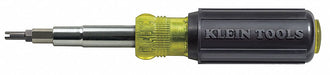 Multi-Bit Screwdriver 7-3/4 L Ergonomic