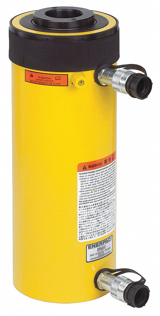 Hollow Hydraulic Ram 2 Stroke 100 ton