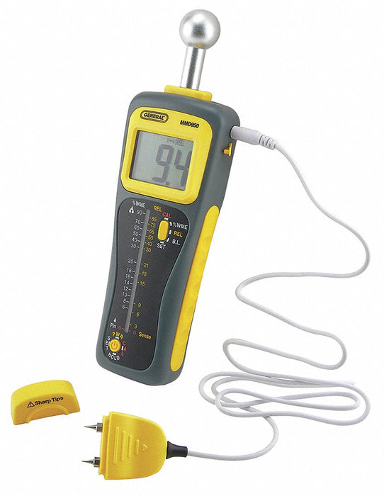 Moisture Meter Pin/Pinless 4inDepth