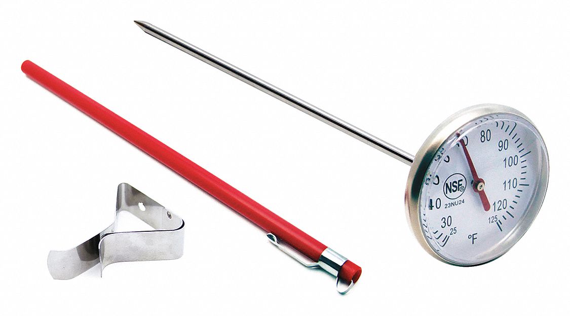 Dial Pocket Thermometer 25 to 125 F