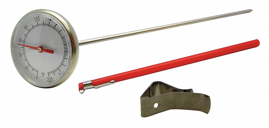 Dial Pocket Thermometer 0 to 220 F