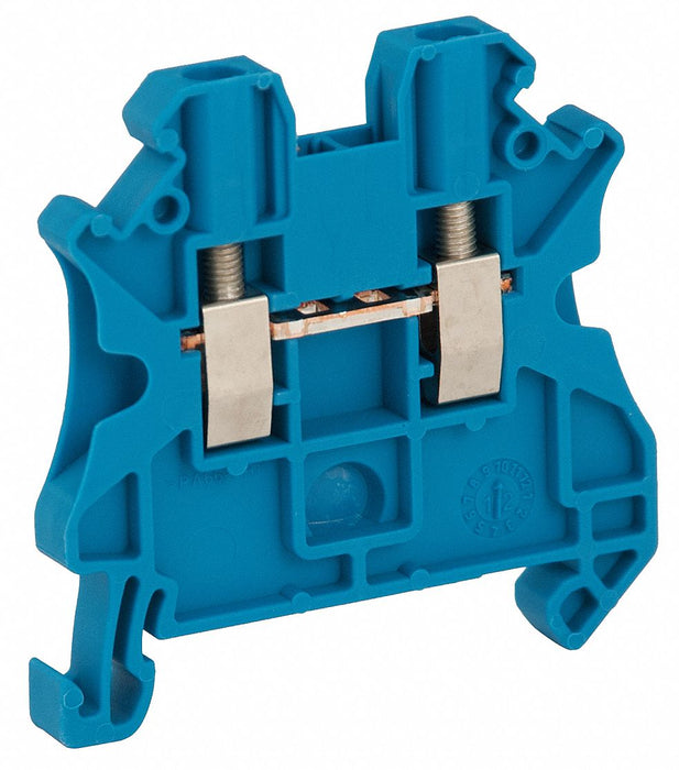 TerminalBlock 20A Blue 1000V DINRail