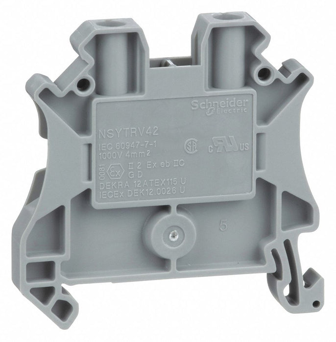 TerminalBlock 30A Gray 1000V DINRail