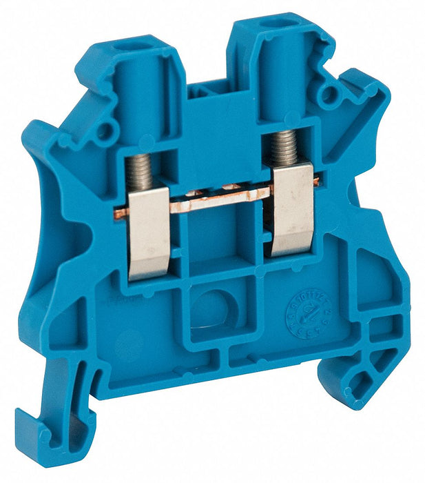 TerminalBlock 30A Blue 1000V DINRail