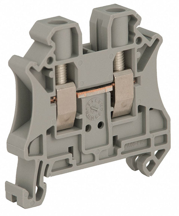 TerminalBlock 50A Gray 1000V DINRail