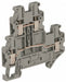 TerminalBlock 20A Gray 600V DINRail
