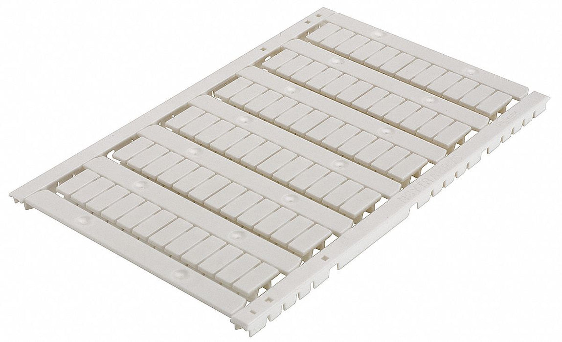 Marking Card White Nylon 6 Strips