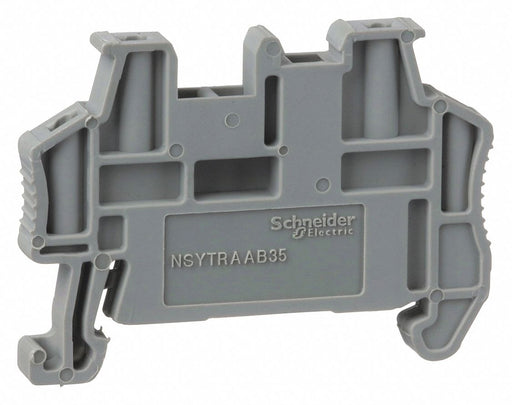 End Clamp Gray Plastic 0.16 in D