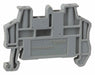 End Clamp Gray Plastic 0.16 in D