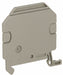 End Barrier Gray Plastic 0.2 in D