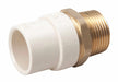 Adapter Brass 1/2 in Metal Pipe Size