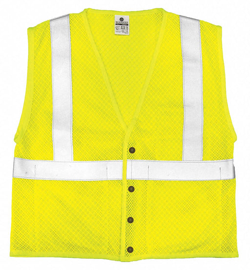 Flame Rsist Hi Vis Vest Class 2 M Lime