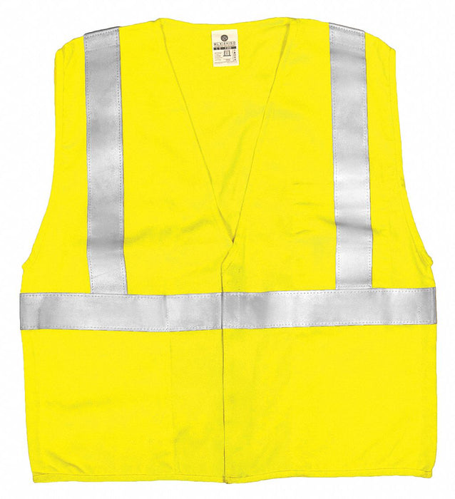 Flame Rsist Hi Vis Vest Class 2 5XL Lime