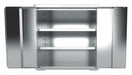 Shelving Cabinet 37 H 48 W Gray