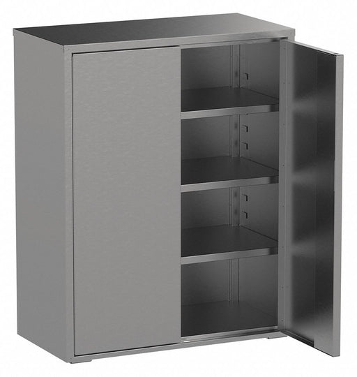 Shelving Cabinet 61 H 36 W Gray