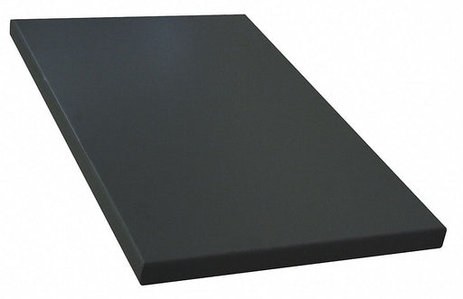 Shelf 24 x 48 In Black 12 Gauge Steel