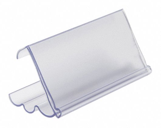 LabelHolder 3inL 1.25inW Clear PK25