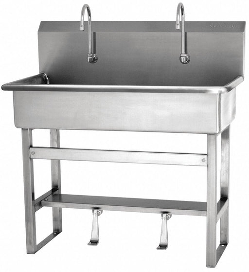 Wash Station 40 x20 x45 Silver