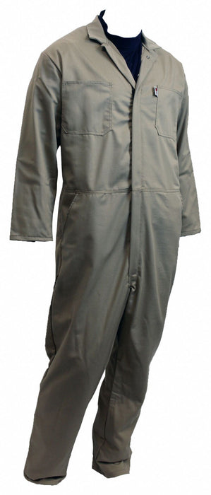H5437 Flame-Resistant Coverall Khaki M