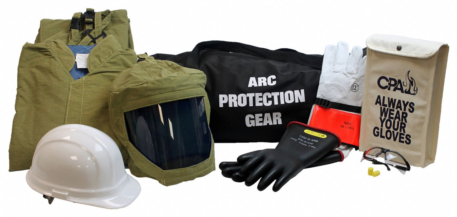 H5441 Arc Flash Jacket and Bib Kit Olive 4XL
