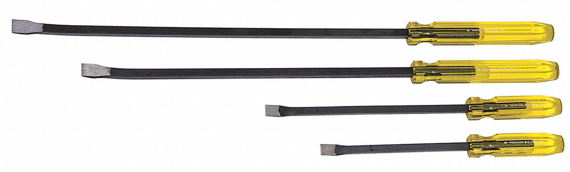 Pry Bar Set Pieces 4 Alloy Steel