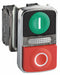 MultiheadOp Illm FulVolt Grn Red 1NO/1NC