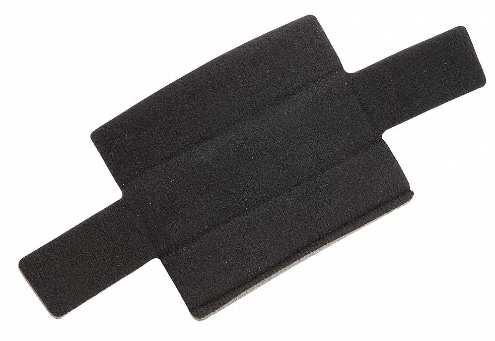 Sweatband Terry Cloth Black PK2