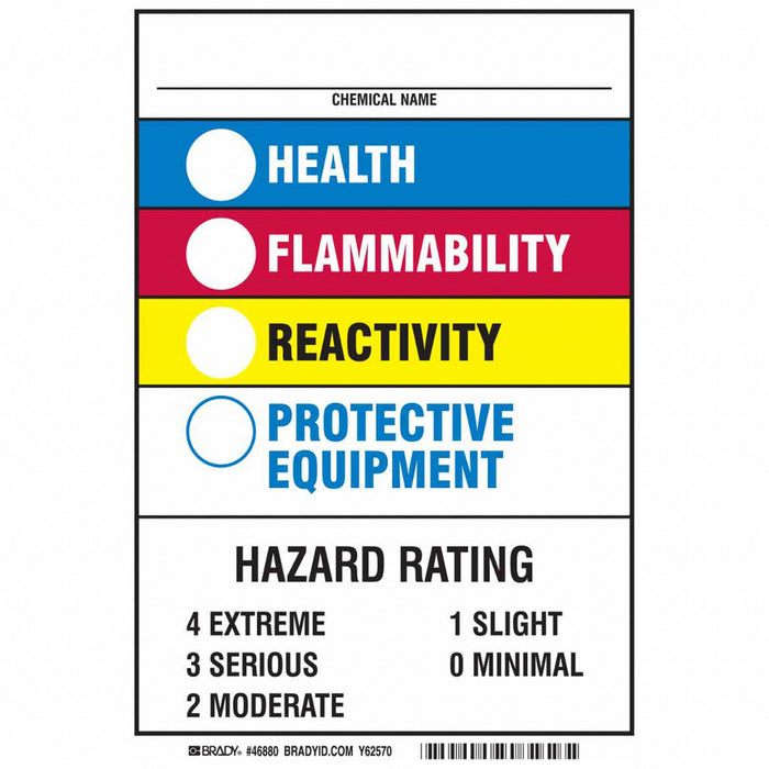 Sign 10 in H 7 in W Aluminum