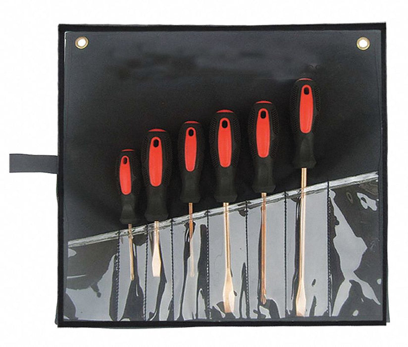 ESDSafeNon-SparkingScrwdrvrSet SAE 6pcs