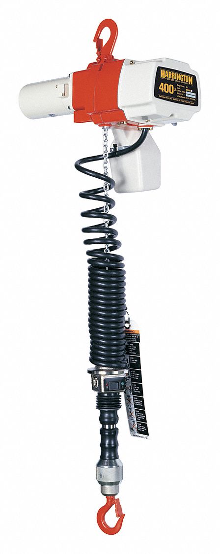 Electric Chain Hoist 400 lb 6 ft 120
