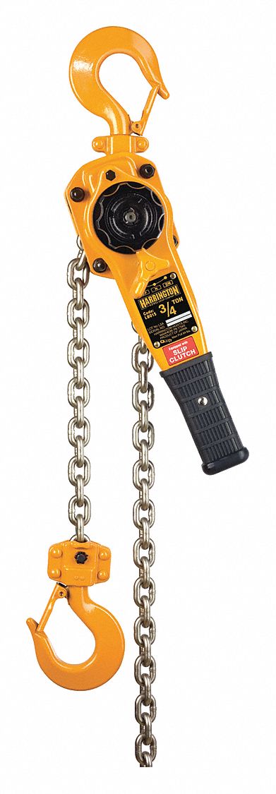 K9268 Lever Chain Hoist 20 ft Lift 1500 lb.