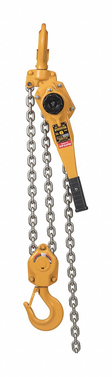 K9285 Lever Chain Hoist 10 ft Lift 12 000 lb.