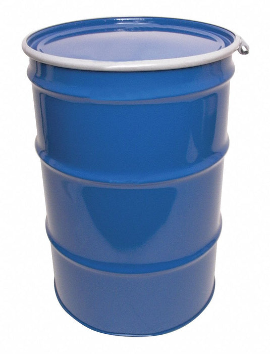 Transport Drum Steel 34.25 in H Blue