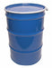 Transport Drum Steel 34.25 in H Blue