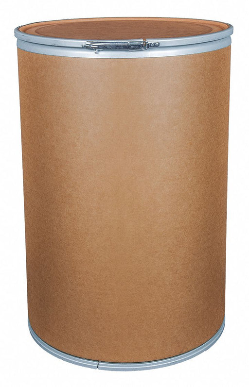 Transport Drum Fiber 31 in H Brown