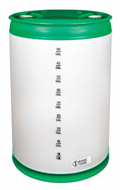 Transport Drum HDPE 35 in H Green