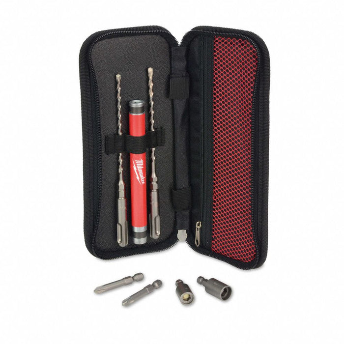 Hammer Drill Bit Set (2)Cutter Heads 7PC