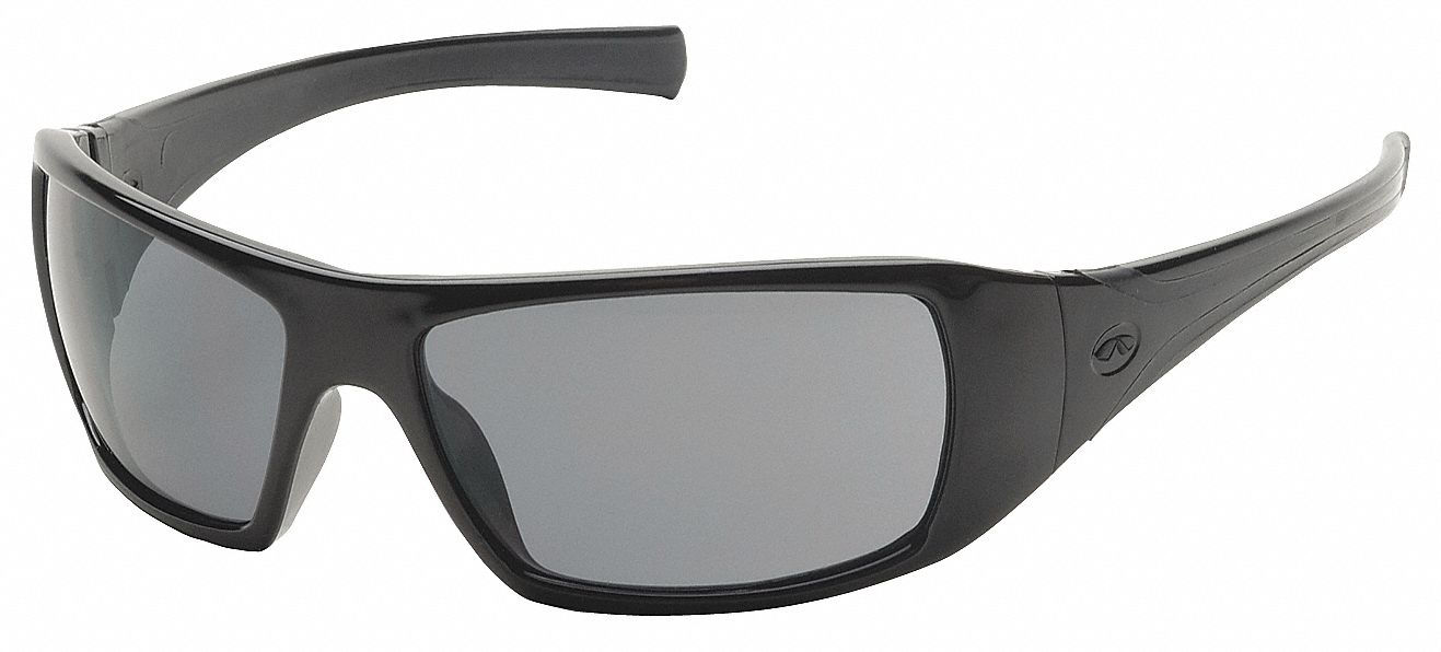 SafetyGlasses Gry ScratchResistant Blk